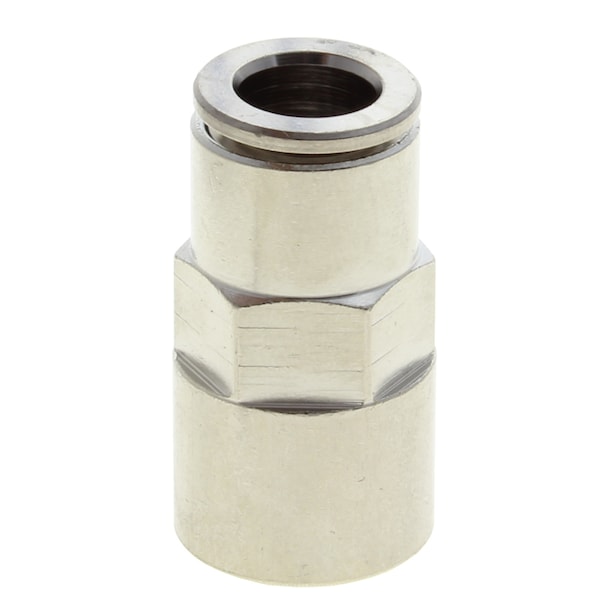 Technifit Fitting, PTC, Female Straight Hex, Brass, 5/16"x 1/4" Female NPT B516-02F - main